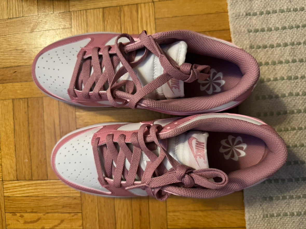 Nike Dunk Low Rose Whisper Sneakers - photo 2