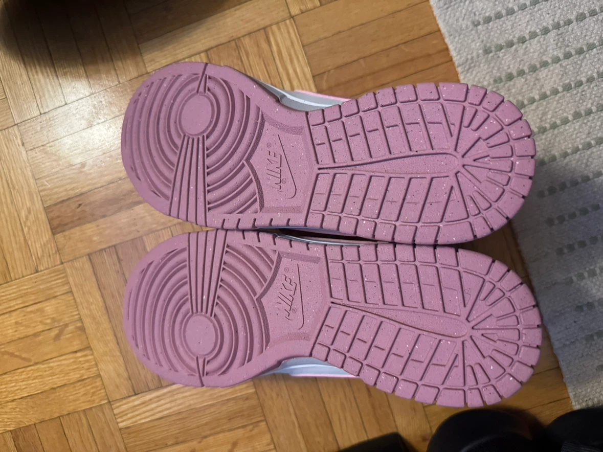 Nike Dunk Low Rose Whisper Sneakers - photo 3