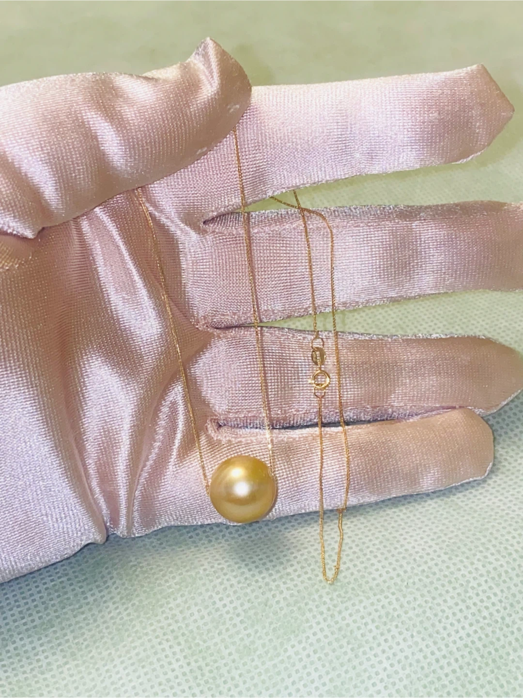 Mikimoto 18K Gold South Sea Pearl Necklace - photo 4