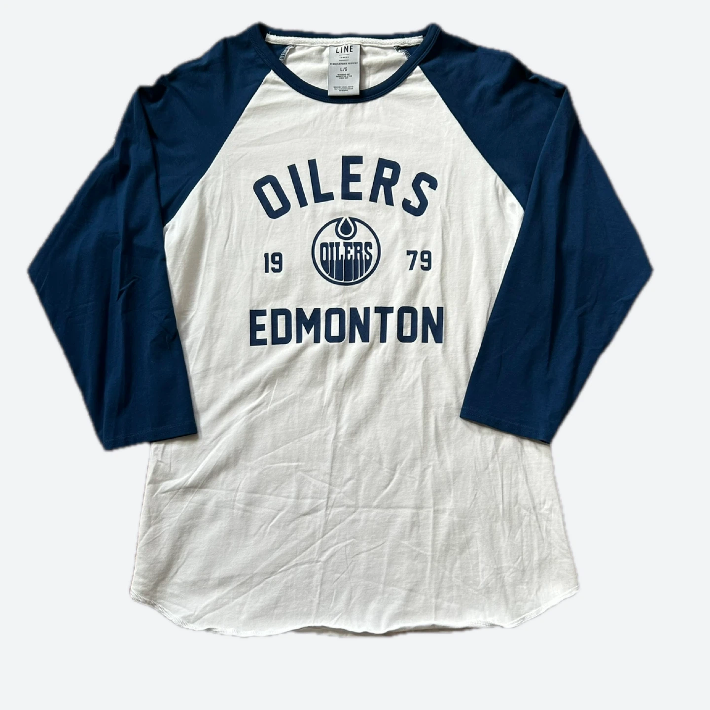 Edmonton Oilers Women’s Long Sleeve - Size Large