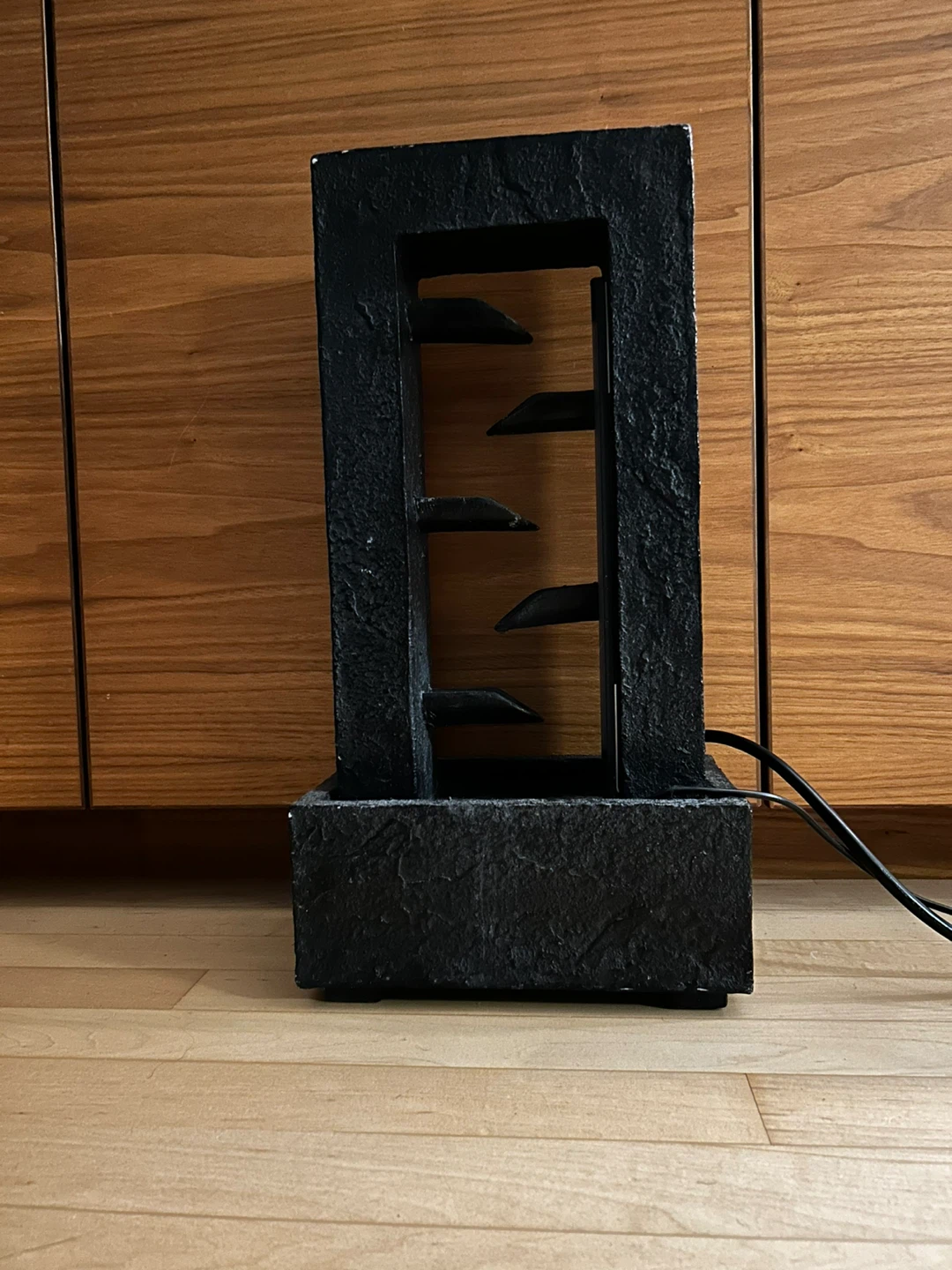 Tabletop Fountain With Colored LED Lights