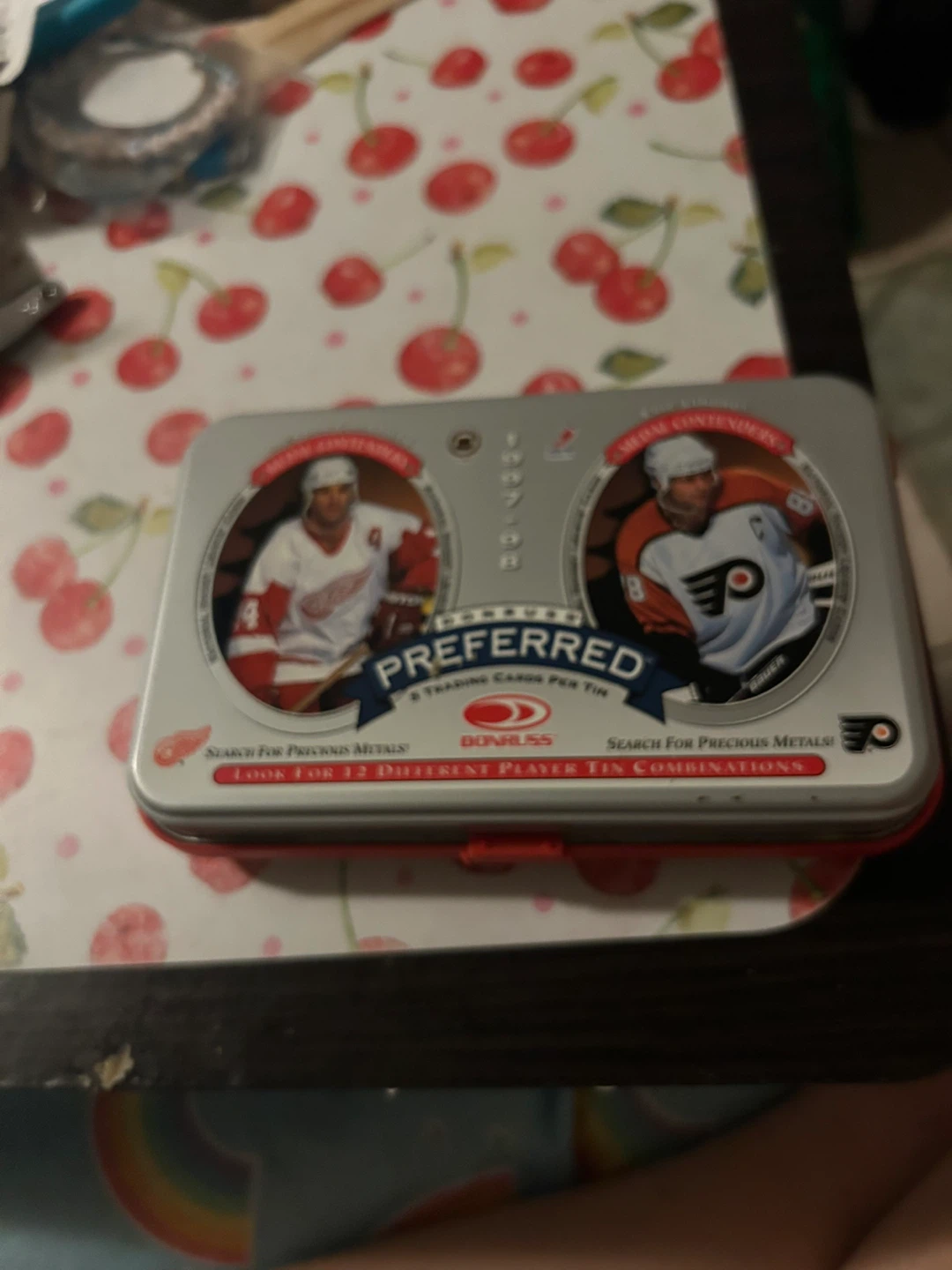 Donruss Preferred Hockey and Football Trading Cards
