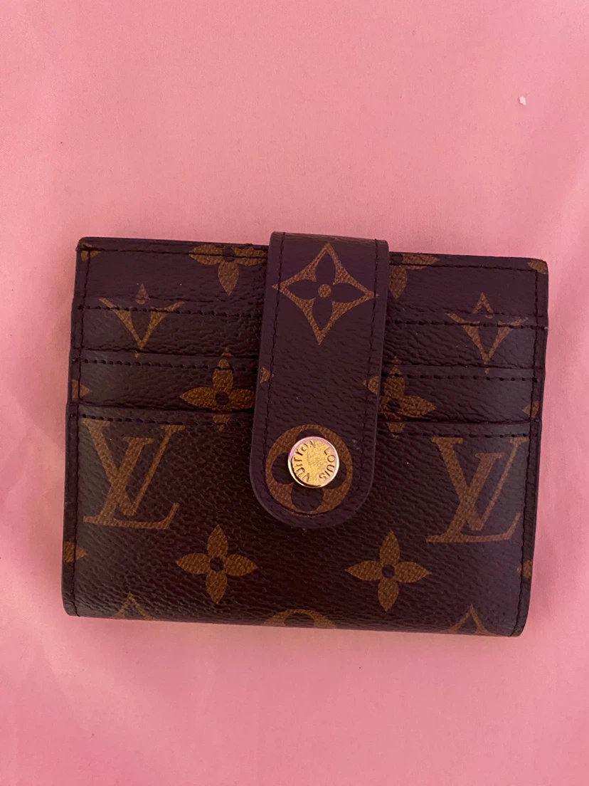 NEED GONE: Brown Monogram Wallet