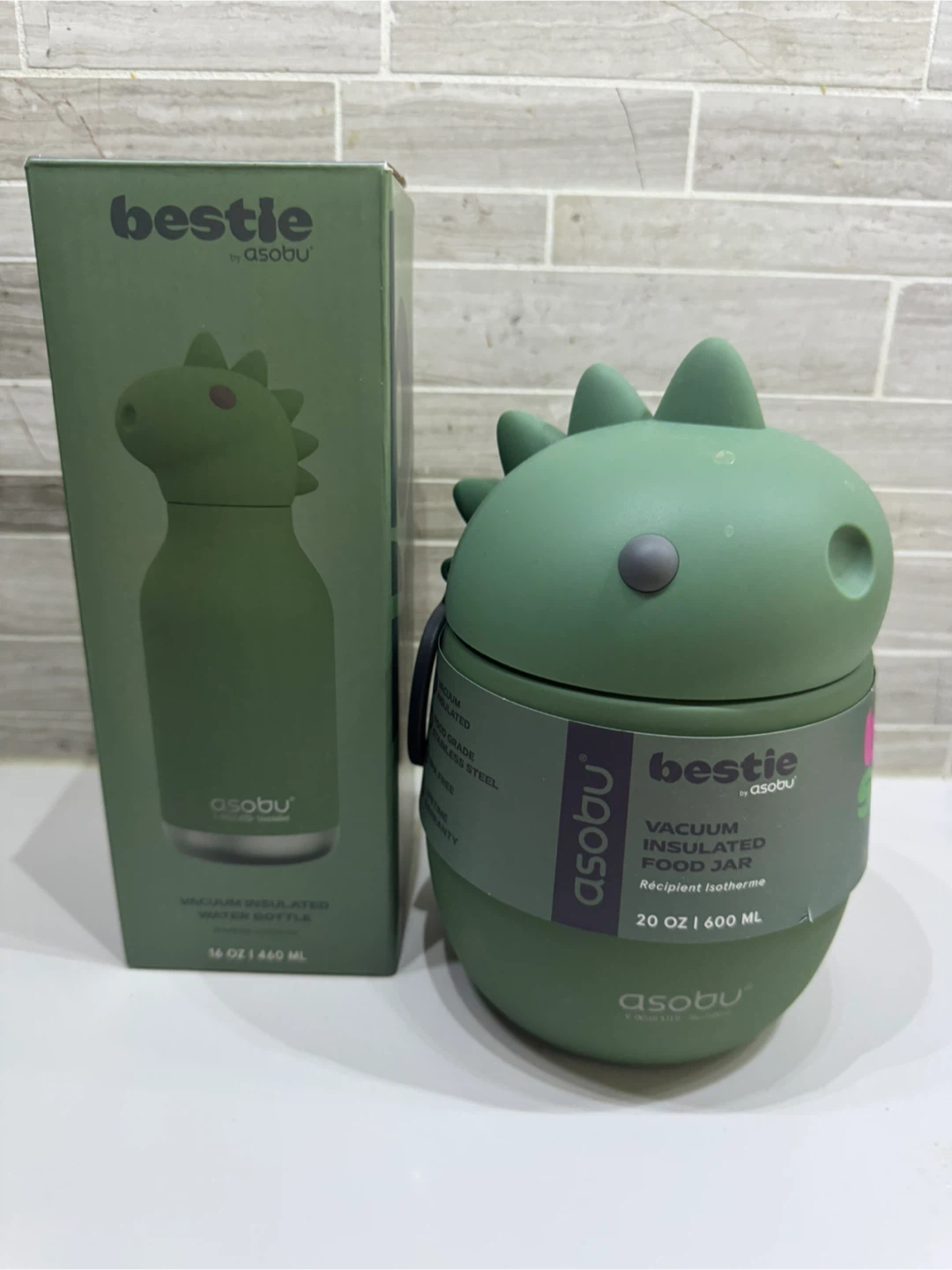 Bestie by Asobu Dinosaur Vacuum Insulated Food Jar