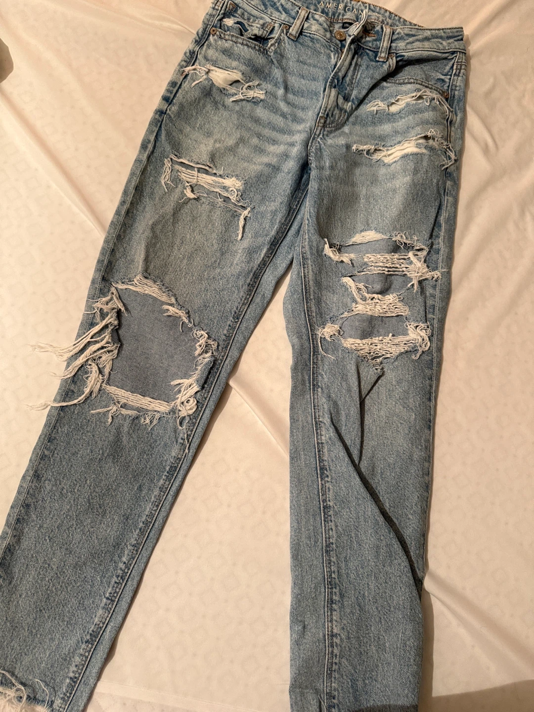 American Eagle Distressed Straight Jeans - photo 2