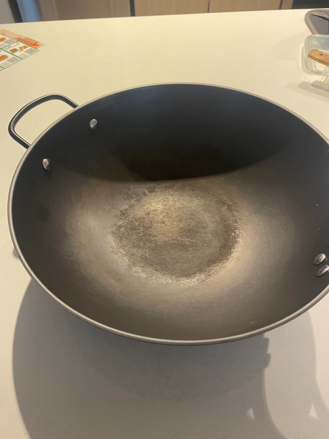 Wok with Wooden Handle - photo 4