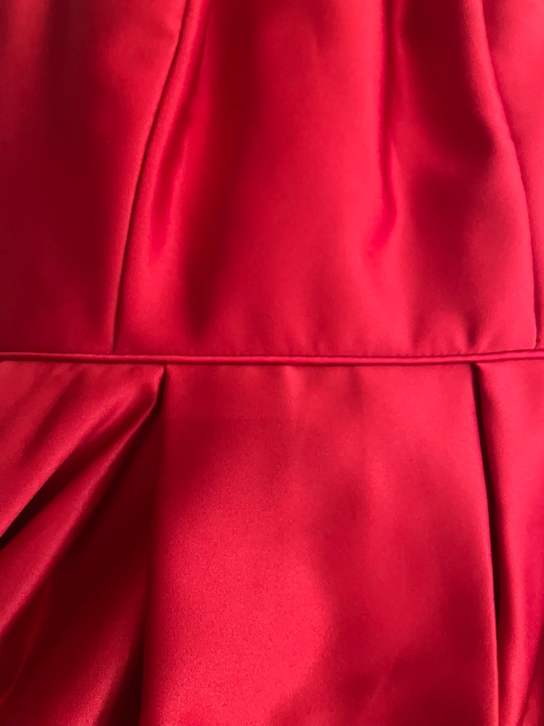Laura Strapless Red Dress Size 0 - photo 3
