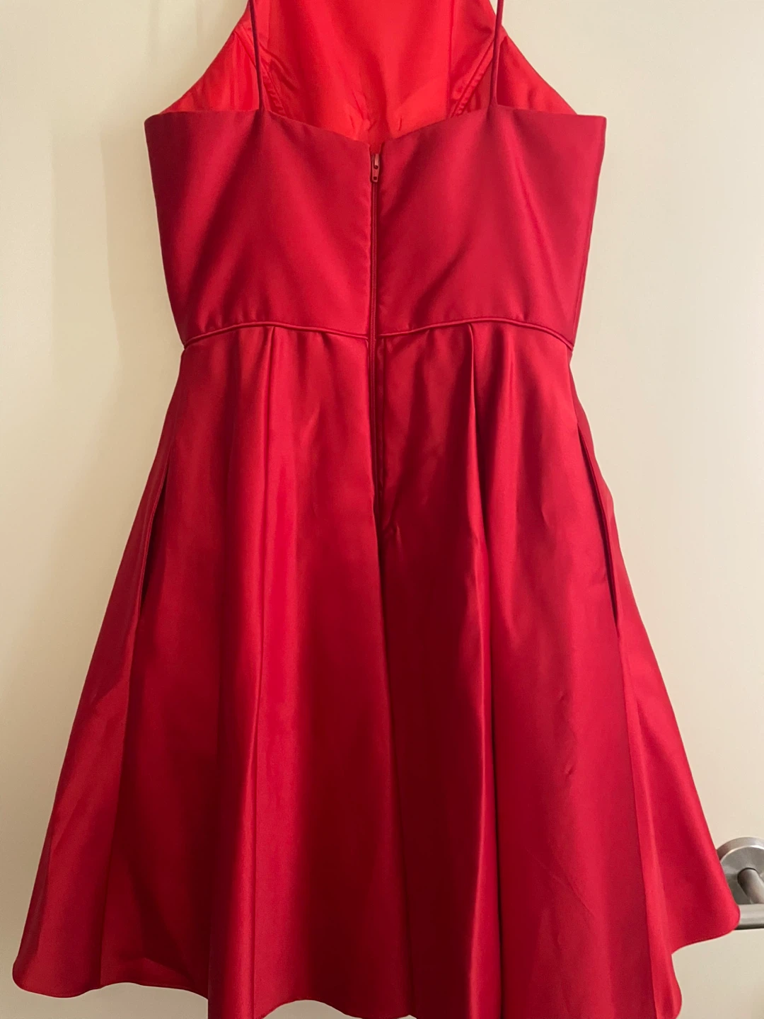 Laura Strapless Red Dress Size 0 - photo 4