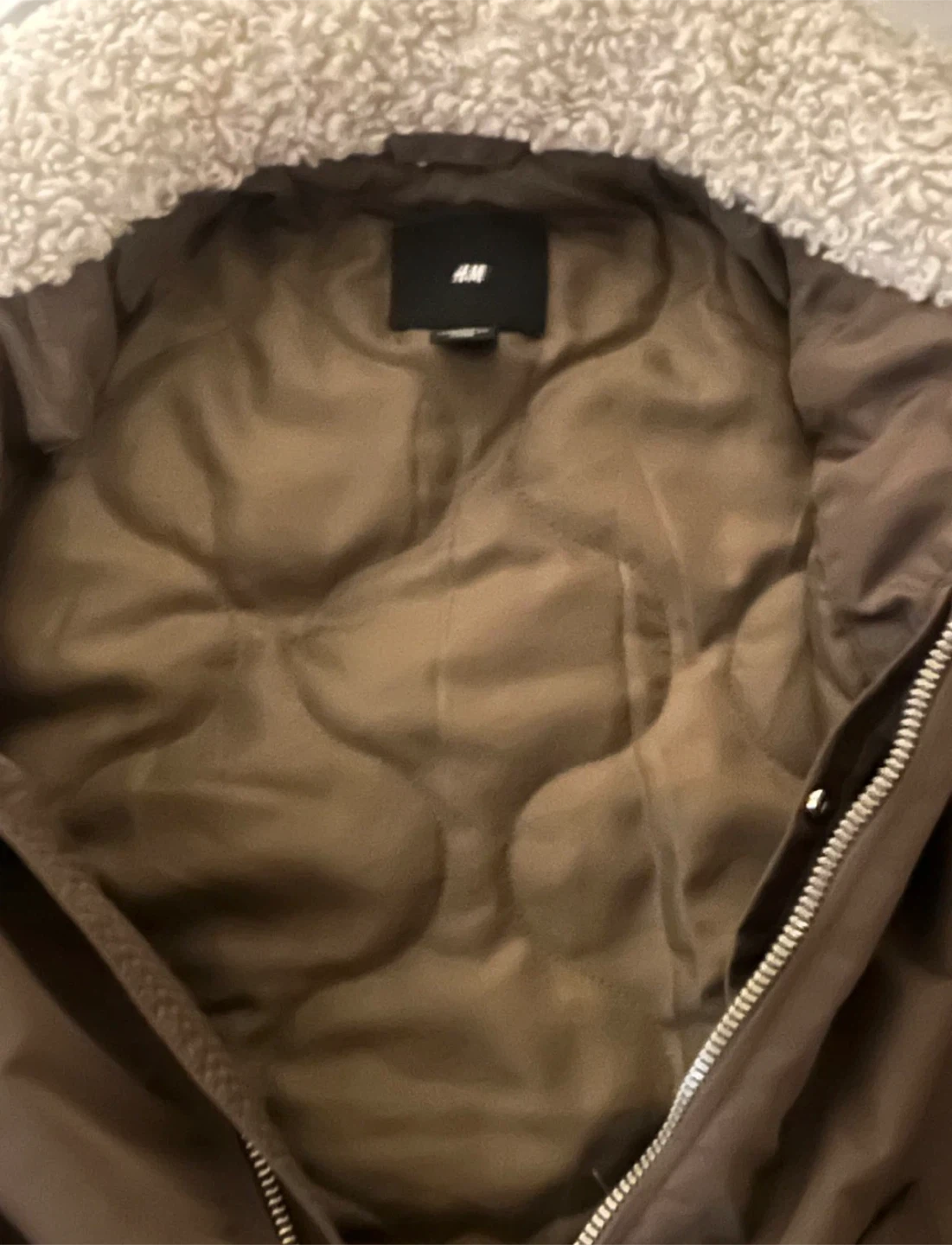 H&M Bomber Jacket with Sherpa Collar - photo 4