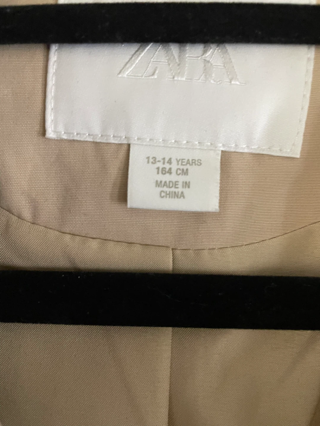 Zara Beige Trench Coat - photo 4