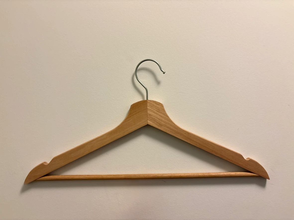 Wooden Clothes Hangers (Set of 8) - photo 2