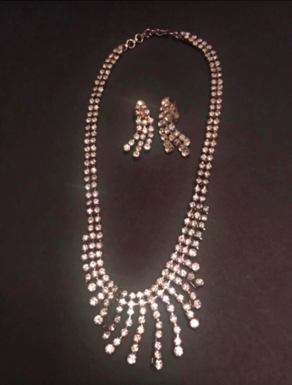 Rhinestone Jewelry Set