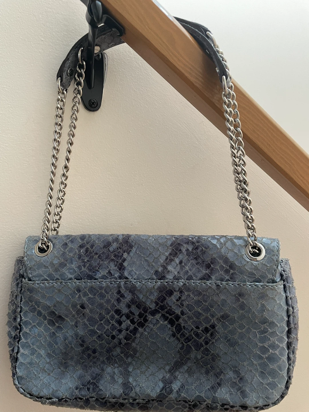 Michael Kors Fulton Denim Shoulder Flap Bag - photo 5