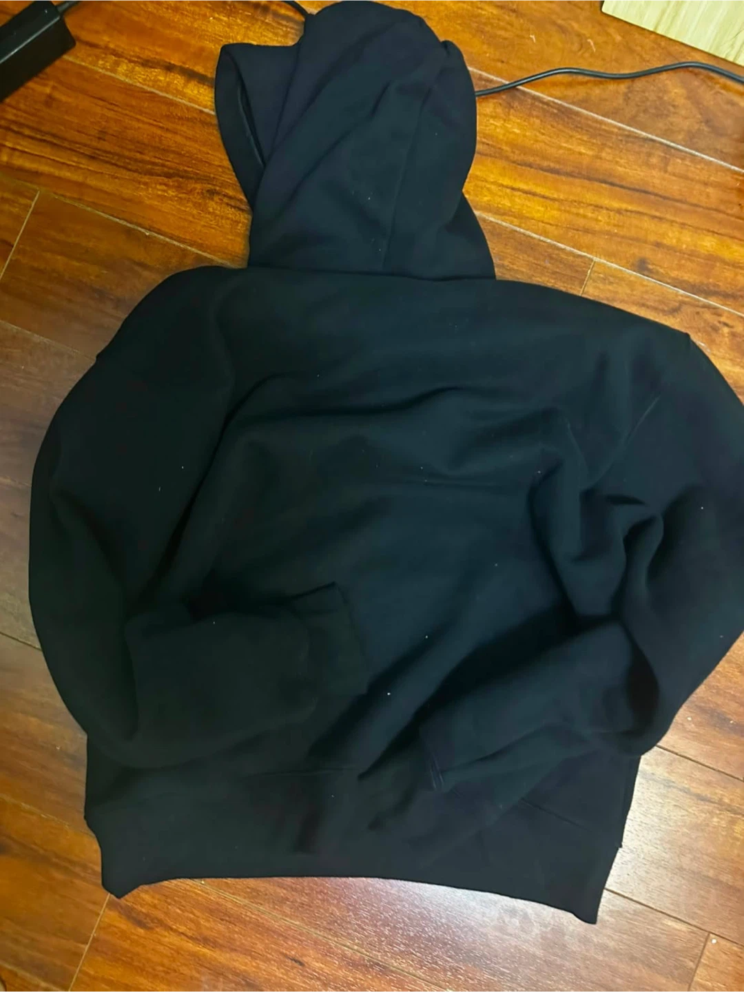 Aritzia Black Sweatfleece Hoodie