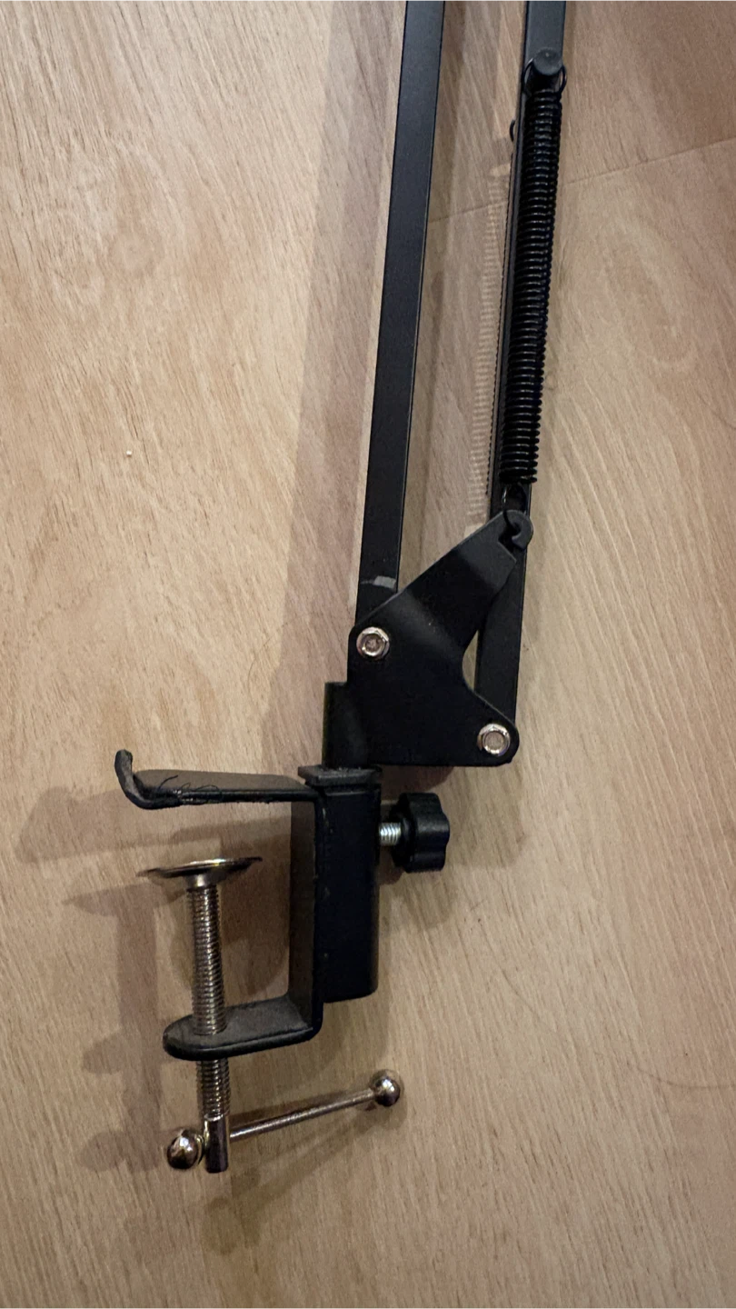 Adjustable Microphone Boom Arm with Pop Filter - photo 2