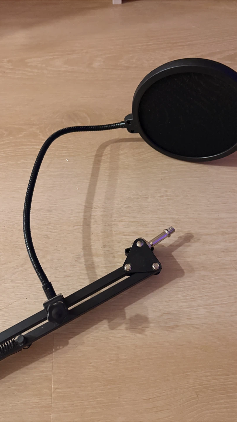 Adjustable Microphone Boom Arm with Pop Filter - photo 3
