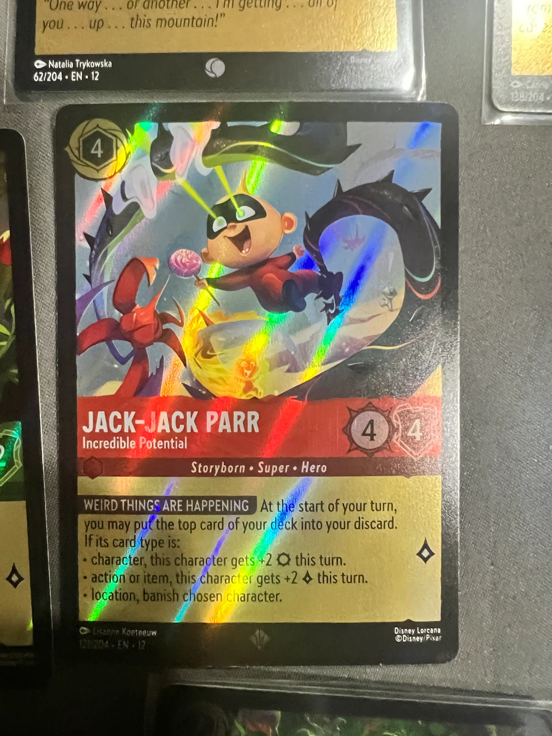Disney Attack of the Vines Trading Card 186 cards