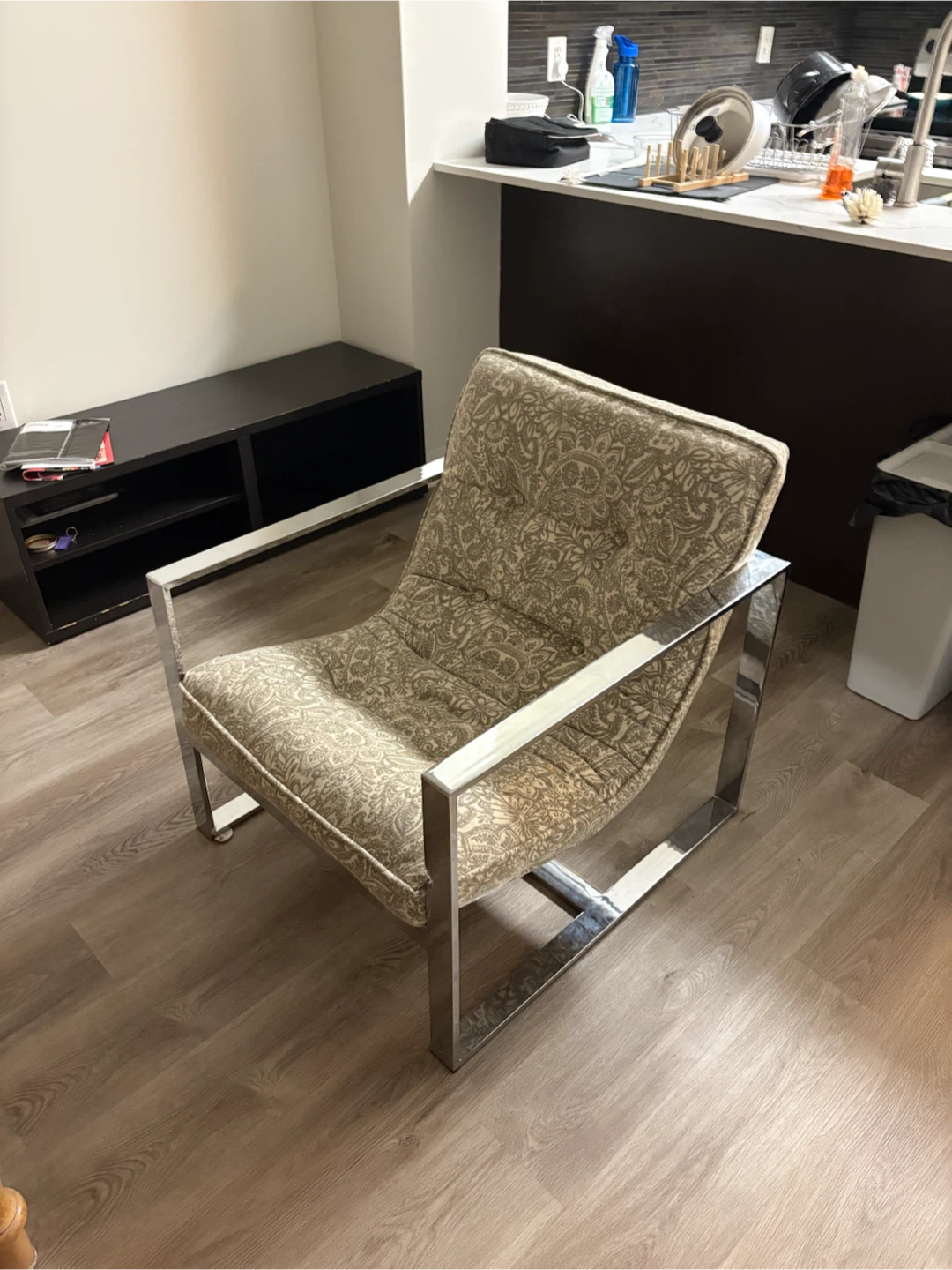 Green Patterned Chair