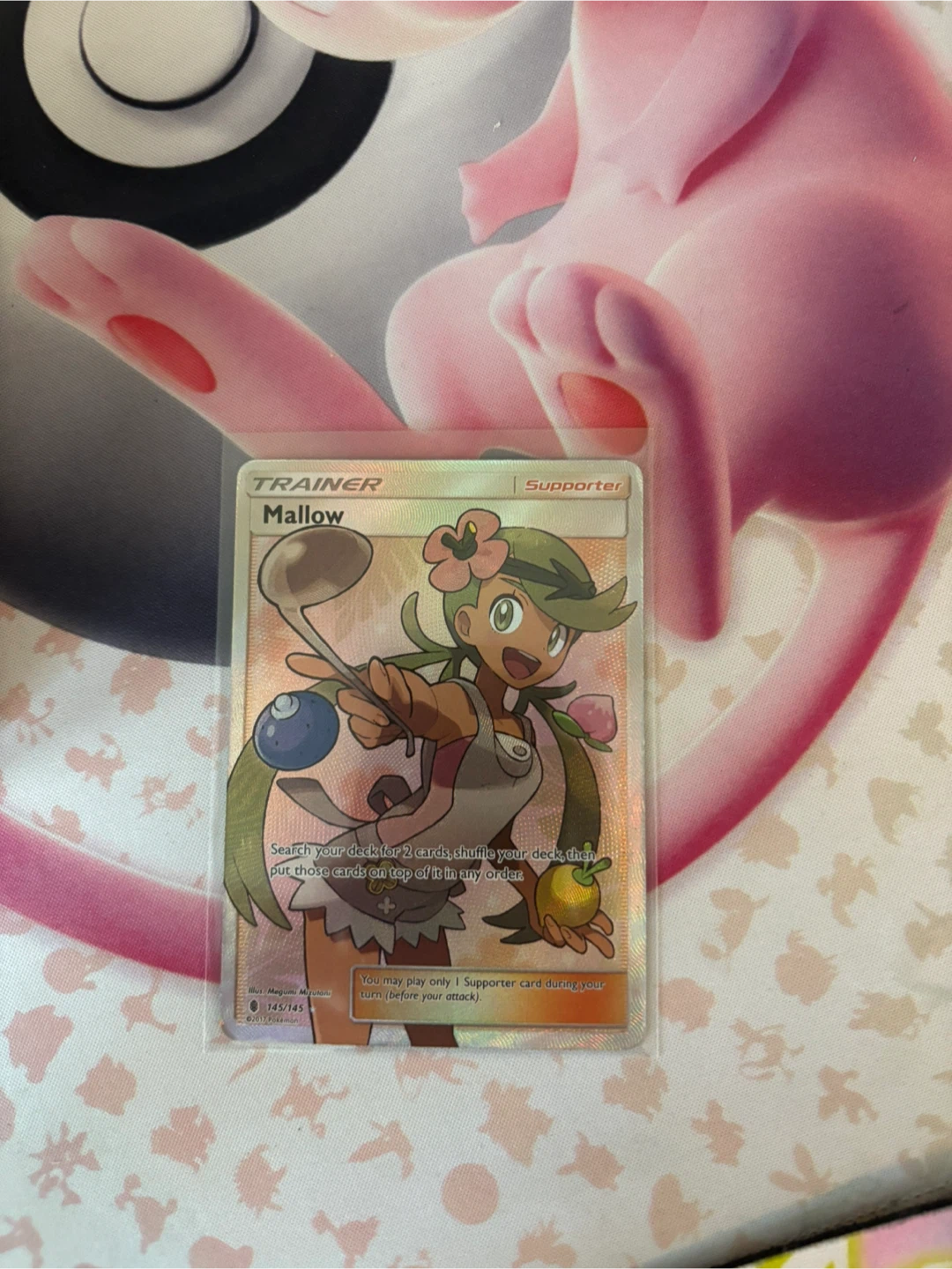 Pokemon Mallow Trainer Card