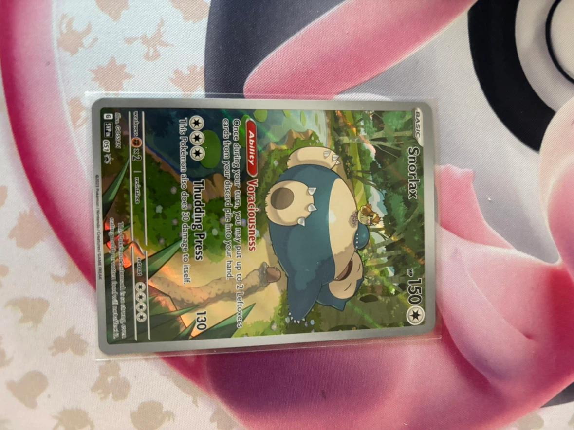 Pokemon Snorlax Trading Card