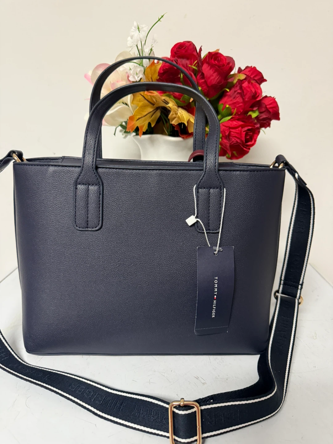 Tommy Hilfiger Navy Blue Tote Bag - photo 2