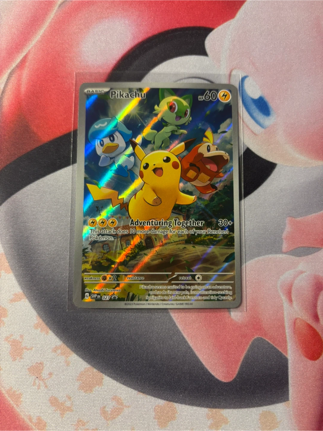 Pokemon Trading Card - Pikachu & Friends
