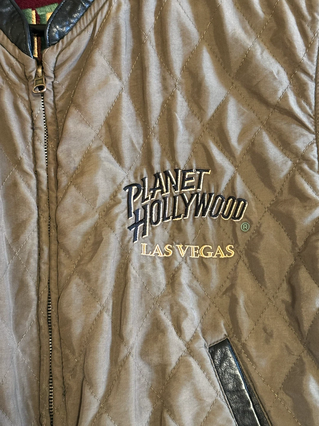 Vintage Planet Hollywood Las Vegas Bomber Jacket - photo 5