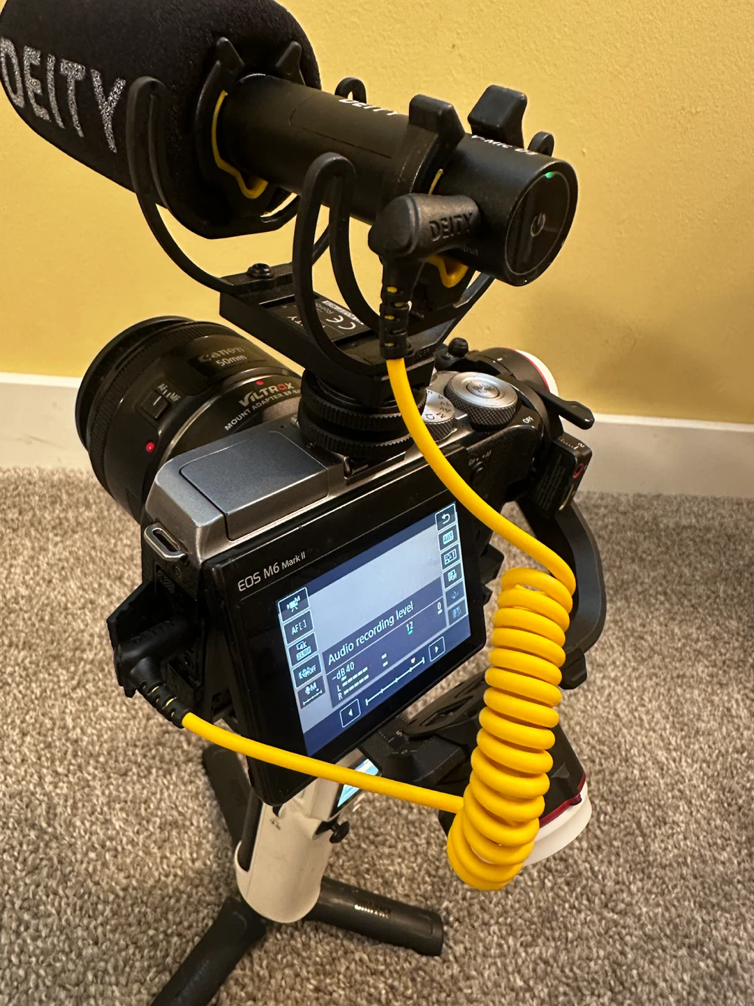 Canon EOS M6 Mark II w/ Deity V-mic D3 & Zhiyun Crane M3 Gimbal - photo 3