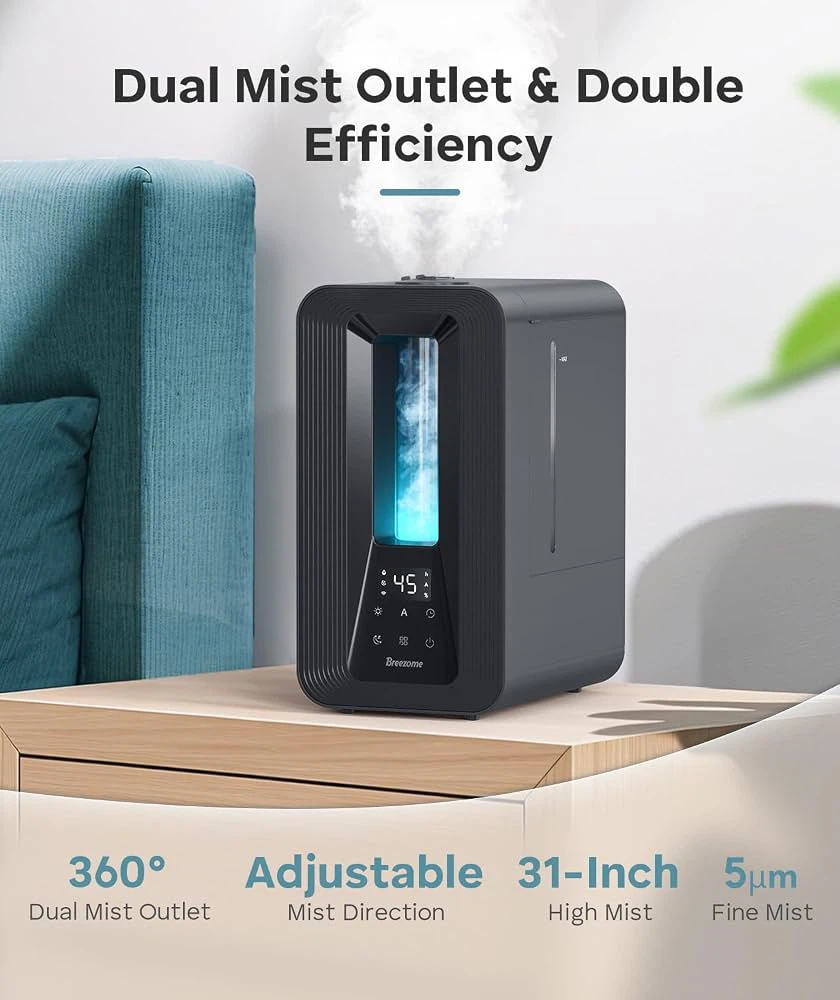 Breezome 6L Ultrasonic Cool Mist Humidifier - photo 2