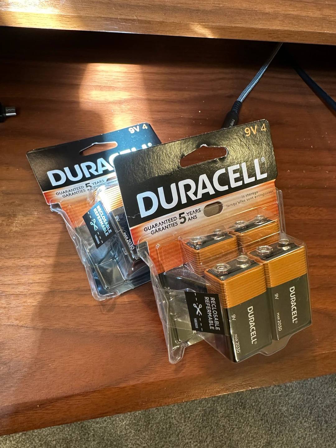 Duracell 9V Batteries (2-pack)