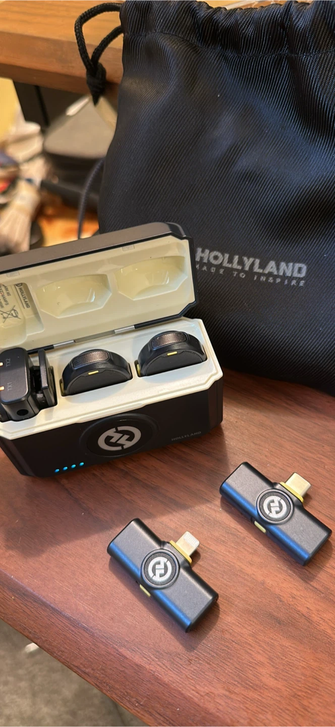 Hollyland lark m2 Wireless Lavalier Microphones