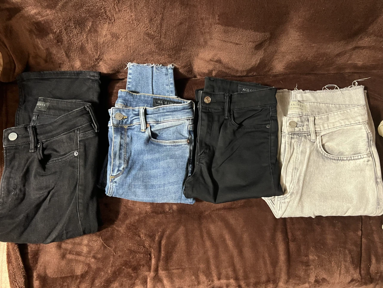 AllSaints Jeans (4 pairs) each $40