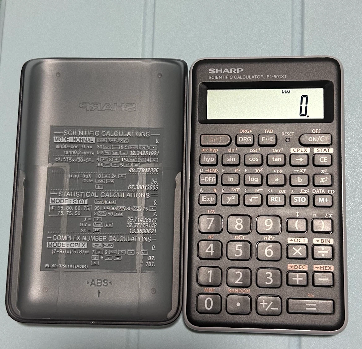 Sharp EL-501XT Scientific Calculator - photo 2