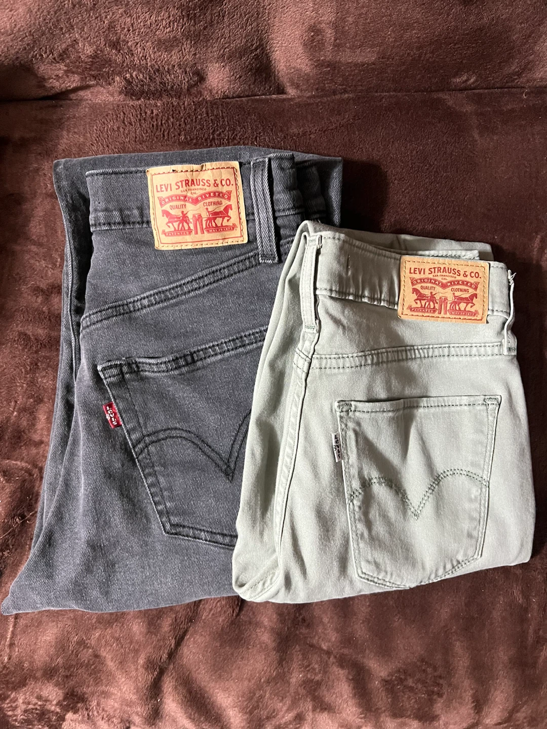 Levi Strauss & Co. Jeans - Charcoal and Sage