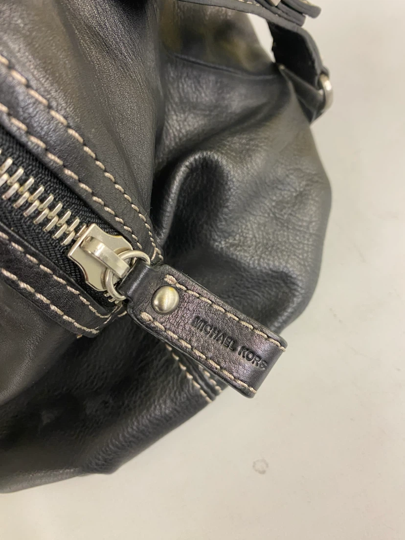 Vintage Michael Kors Uptown Astor Studded Leather Satchel - photo 5