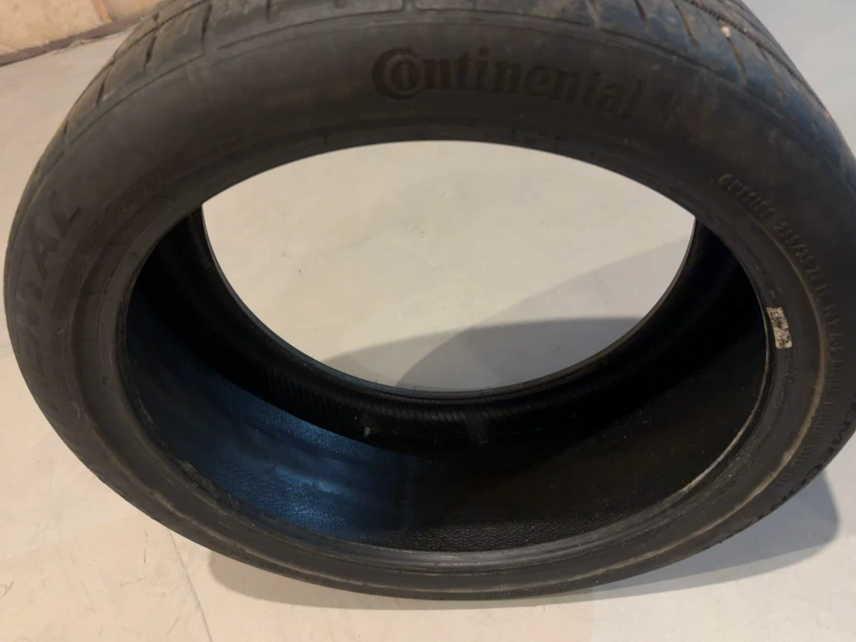 Continental ExtremeContact Tire 255/35 ZR 19 only 1 left - photo 2