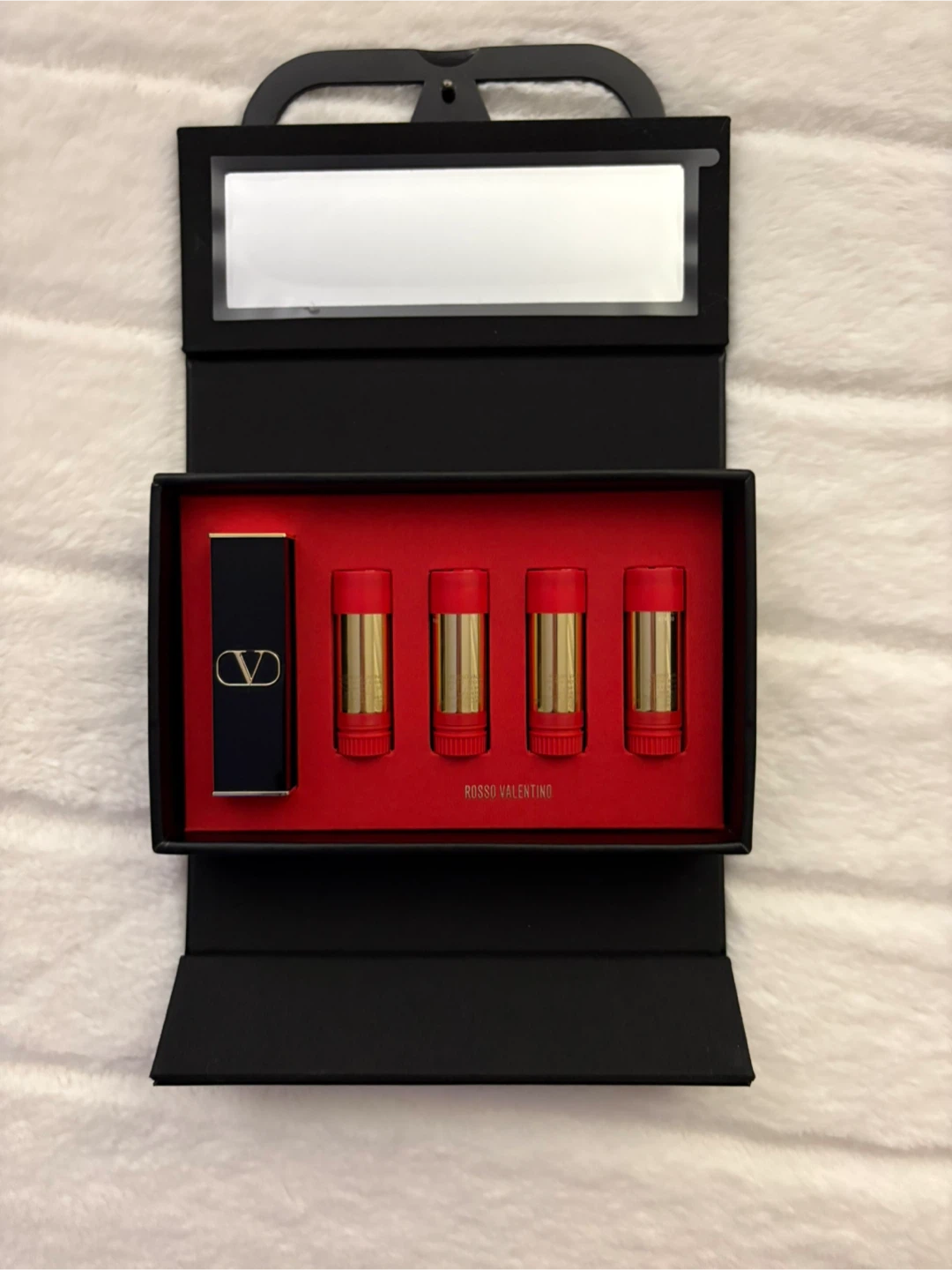Authentic Valentino clutch Rosso Lipstick Set - photo 2