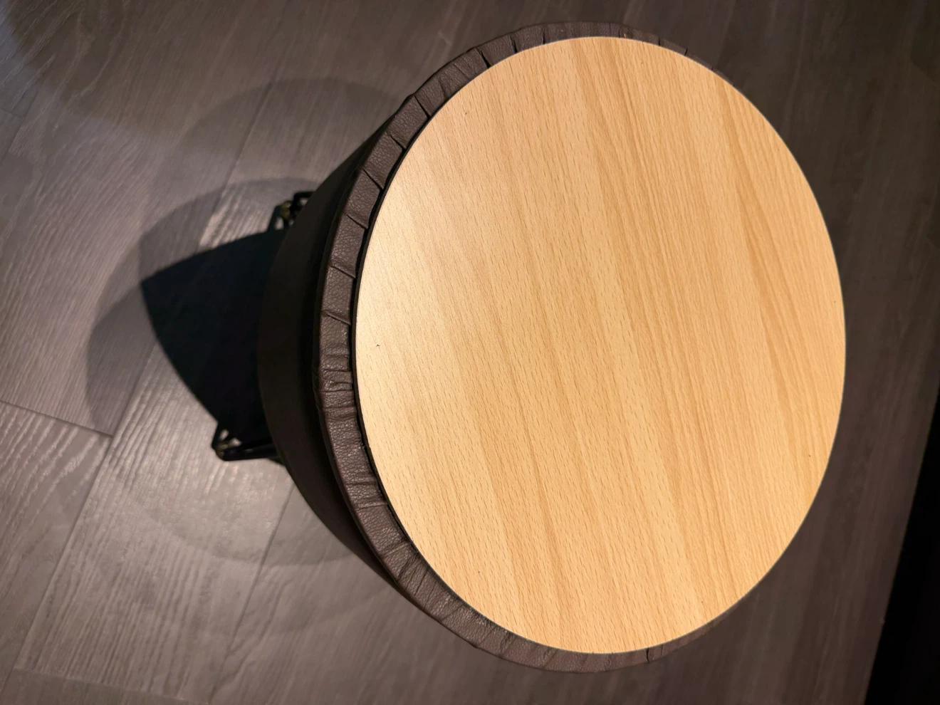 Side Table Ottoman with Storage - photo 2
