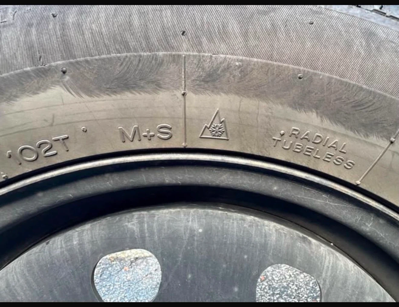 Winter Tire M+S Radial Tubeless - photo 2