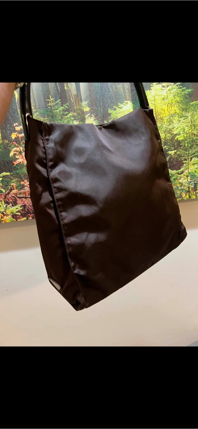 Prada Brown Nylon Handbag - photo 3