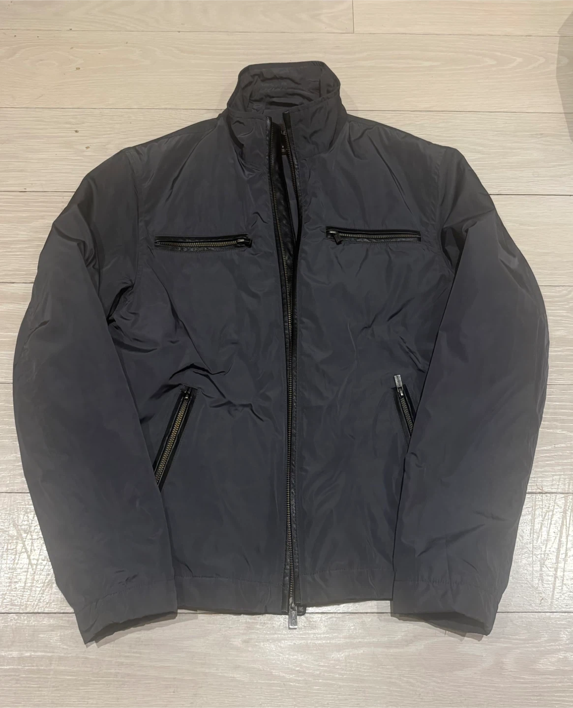 Michael Kors Men's Gray Full-Zip Jacket Size S - Like New