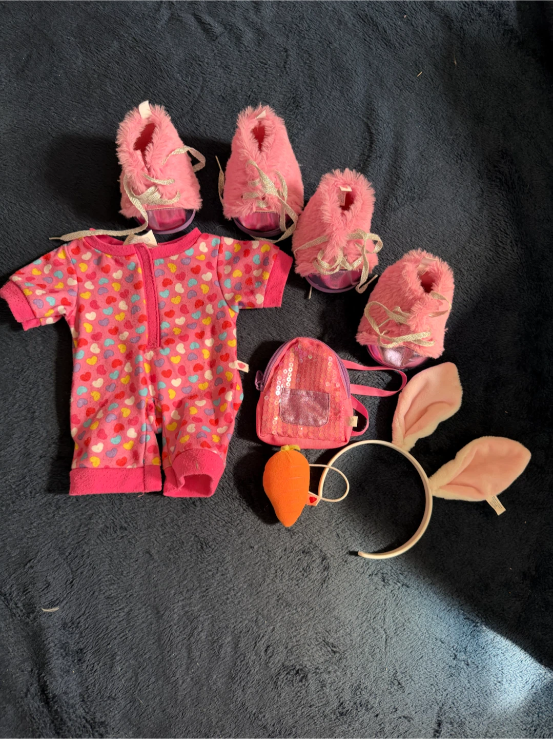 Assorted Build-a-Bear Clothing and Accessories