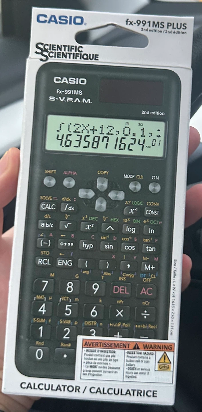 Casio fx-991MS Plus 2nd Edition Calculator