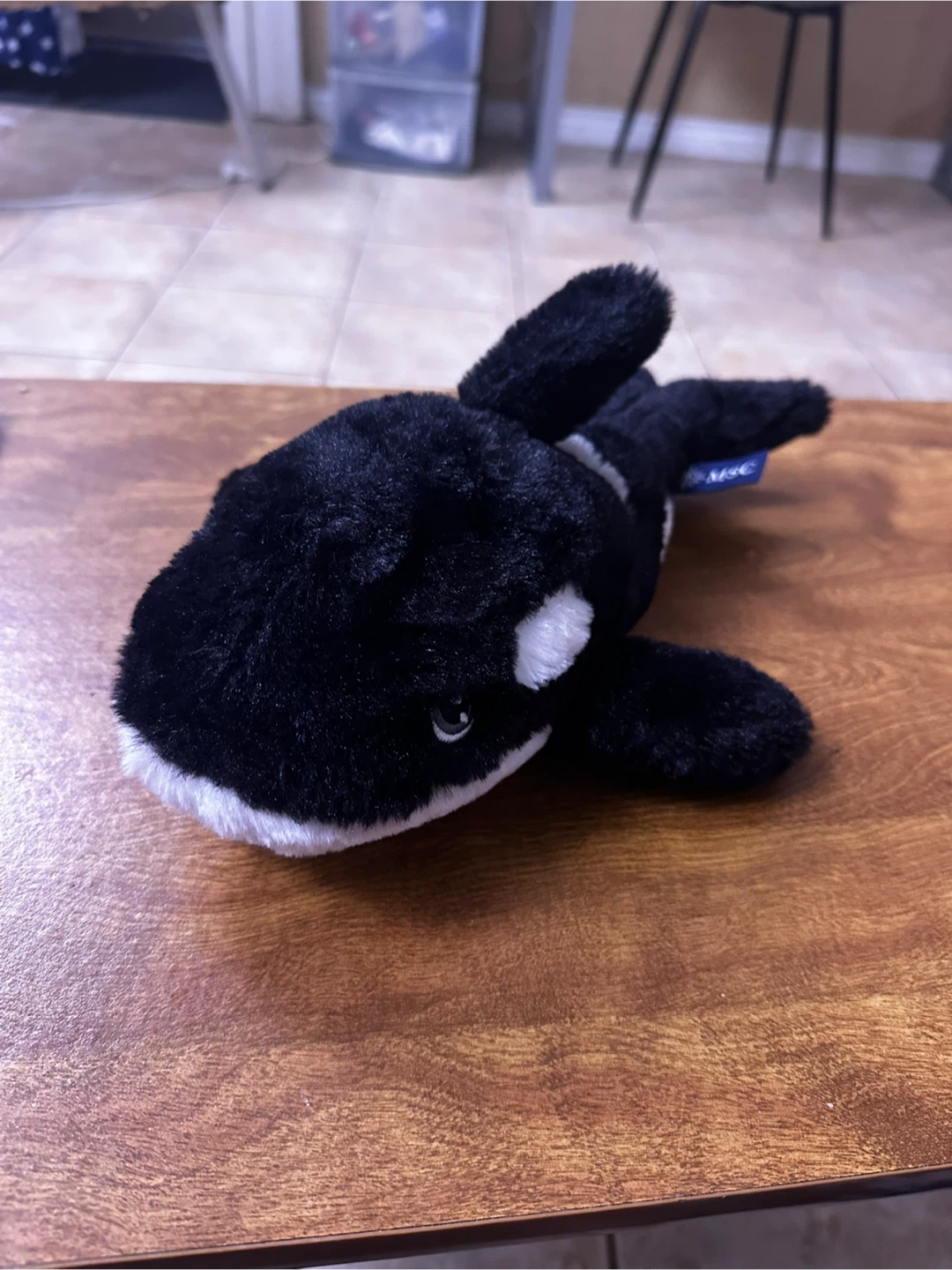 Plush Orca Whale Toy - photo 3