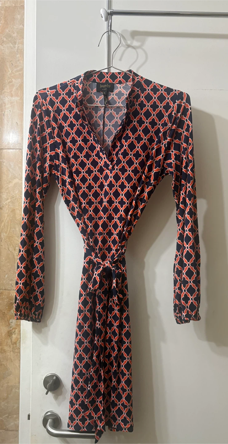 Laundry by Shelli Segal Geometric Dress Size XS  like NEW!