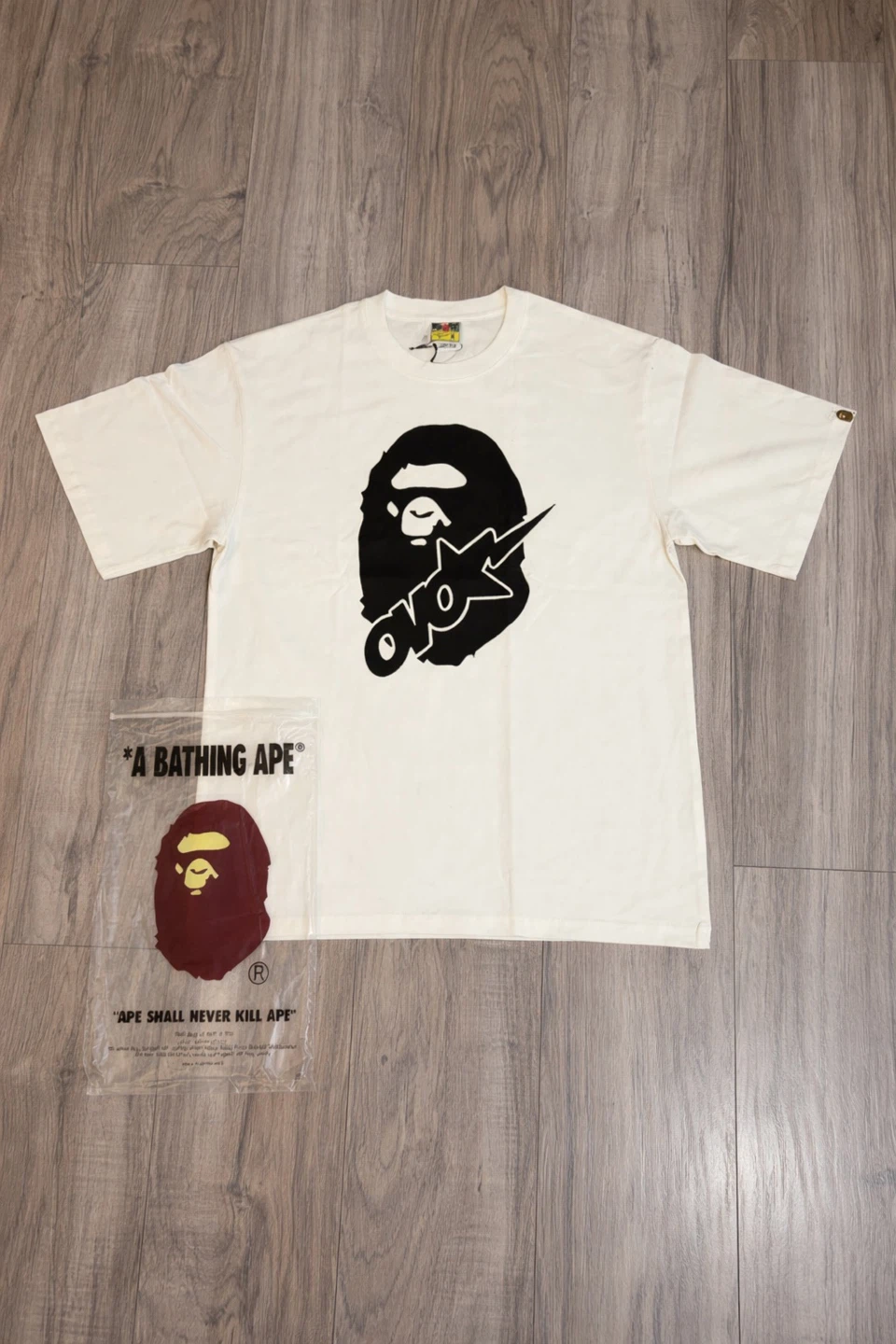 Bape ovo white tee