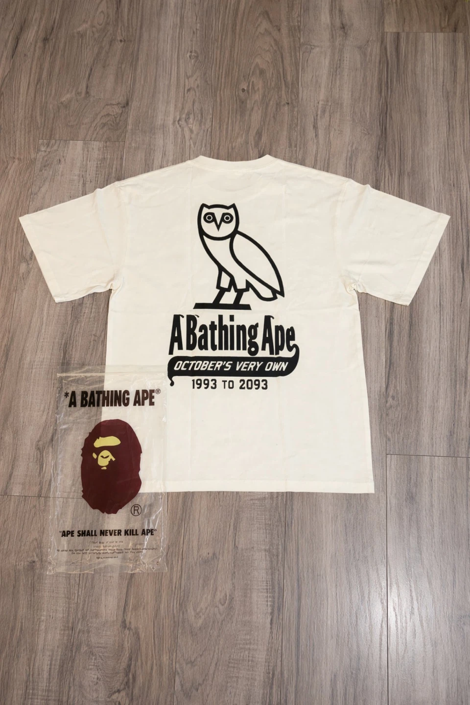 Bape ovo white tee - photo 2