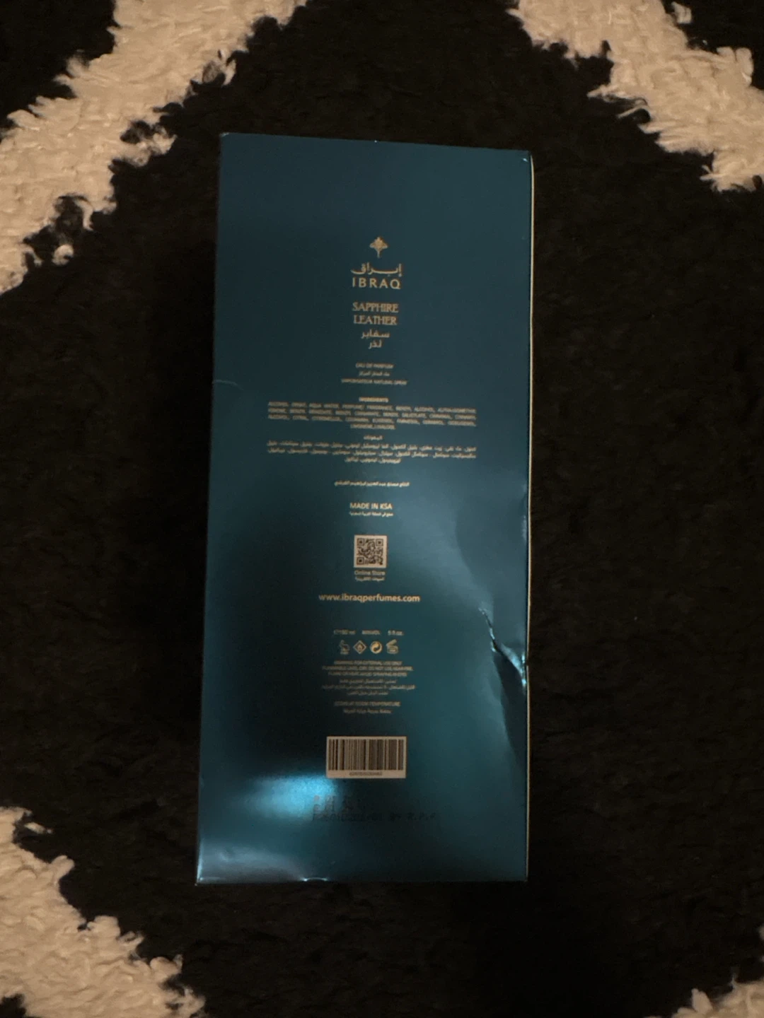 Ibraq Sapphire Leather Eau de Parfum 150ml - photo 2