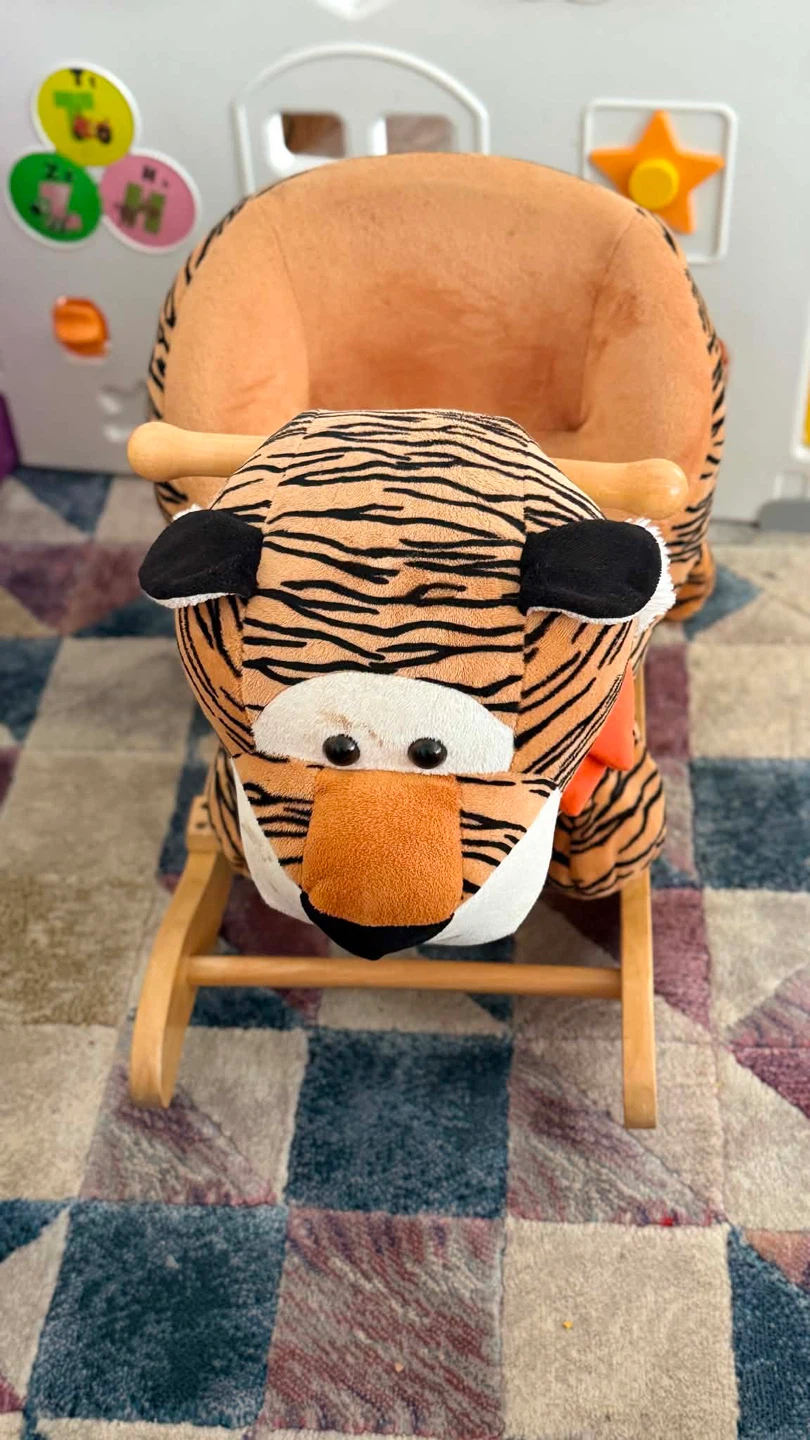 Tiger Rocking Chair for Kids