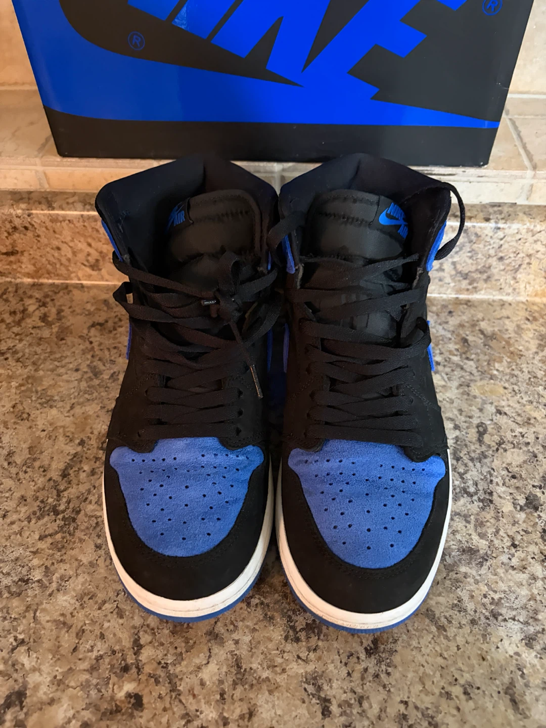 Air Jordan 1 High "Royal Blue" Sneakers - photo 4